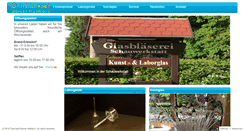 Desktop Screenshot of hellbach-glas.de